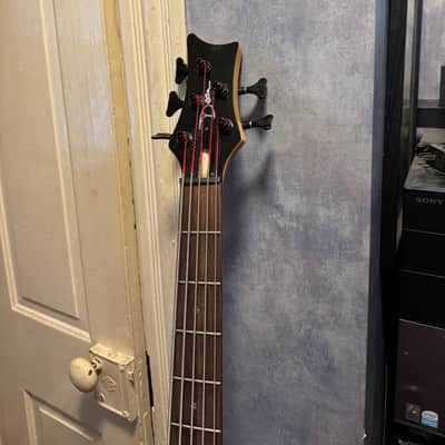 Dean Edge 5 string bass guitar - Purple image 8