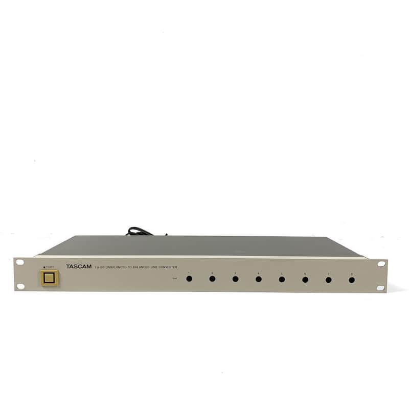 Tascam LA-80 Unbalanced to Balanced Line Converter TGHM image 1