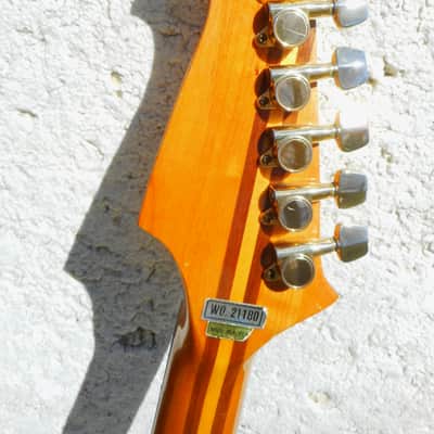 Cort PB1L Guitar, 1970's, Stratocaster Style, Neck Thru Body,  Incredible, Hang Tags, Case image 13
