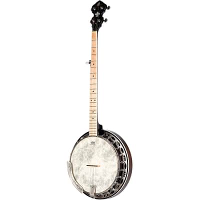 Ortega Falcon Series 5-String Quilted Maple Resonator Acoustic-Electric Banjo w/ Bag image 3