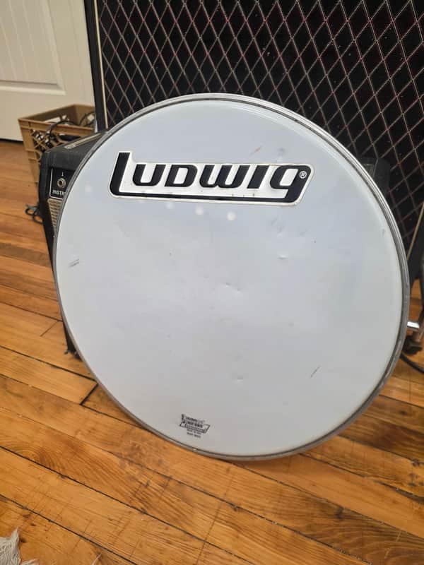 Ludwig Striders Branded 20" Head 1970s image 1