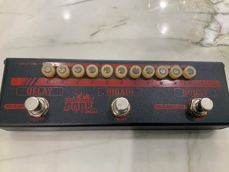 Dapper Darkマルチエフェクター VALETON | DAPPER DARK MINI | マルチ・エフェクター | 製品情報