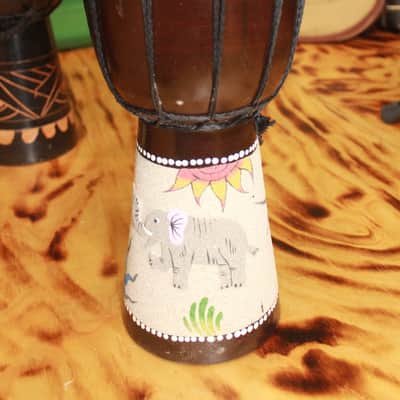 15.125" - 15.75" Handmade Kenyan Djembe's image 24