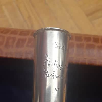 RARE Philipp Hammig Sinfonia Pre-Professional German Silver C Flute Reform Wave Headjoint Adler Wing Offset-G High G/A Trill C#/D# Foot Rollers Split-E image 2