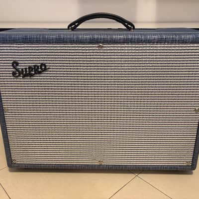 Supro 1968RK Keeley Custom 25-Watt 1x12" Guitar Combo 2021 - Present - Blue Rhino image 4