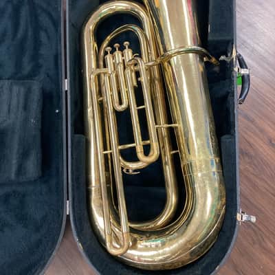 Yamaha YBB-201 Standard Bb 3-Valve Tuba 2010s - Lacquered Brass image 1