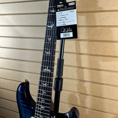 PRS Custom 24 Electric Guitar with Pattern Thin Neck - River Blue 10-Top + OHSC & PLEK*D #930 image 5
