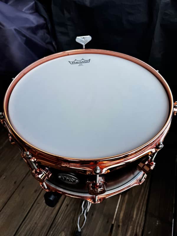 DW Collector's Series 2023 - Satin Black over Brass - 6.5 inches x 14 inches image 1