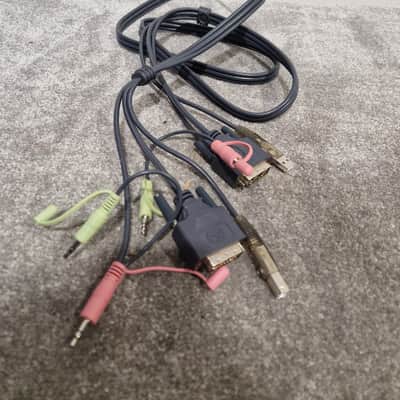 Job-Lot OF 2L7D02UI ATEN 6ft KVM Switch Cables - Grey X8 - KVM Switch Cable - Excellent image 7