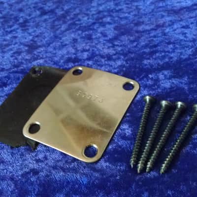 1982 Kramer Carerra "B" series Neck plate chrome Wide (Rare) image 2