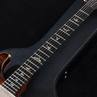 Paul Reed Smith (PRS) 2020 Wood Library Hollowbody II Piezo 10-Top Black Gold Burst Pattern Neck [20 0307130] (05/05) image 10