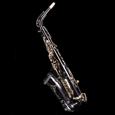 Selmer SAS511B Intermediate Alto Saxophone, Black Nickel image 3