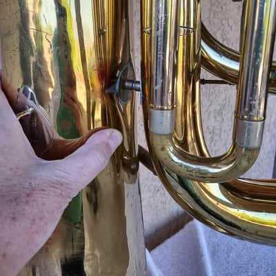 B&S "Sonora" BBb 4 Rotary Valve Tuba image 11