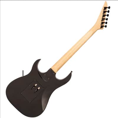 Vintage VMX Series Raider Electric Guitar - Satin Black Only 150 of Each Model Available Worldwide image 2