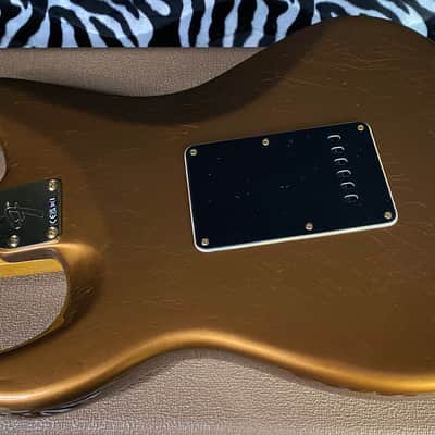 NEW! 2024 Fender Bruno Mars Stratocaster Mars Mocha - Limited Edition - Authorized Dealer - In-Stock! 7.8lbs - G02643 image 9