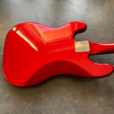 Yamaha PB400RA 1980s Made in Japan Precision Pulser Bass Candy Red