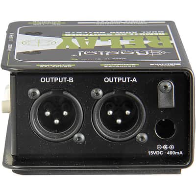 Radial Engineering Relay Xo Output Switcher with Remote Input -New! -w/ Free XLR Cables & Shipping! image 4