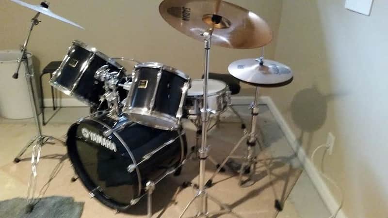 SALE PRICE - Yamaha Stage Custom  Deep Blue, complete kit - REDUCED image 1