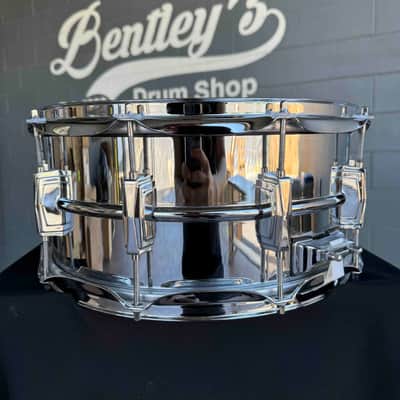 Ludwig Supraphonic 6.5x14 Snare Drum with Blue & Olive Badge (Rm 4) image 4