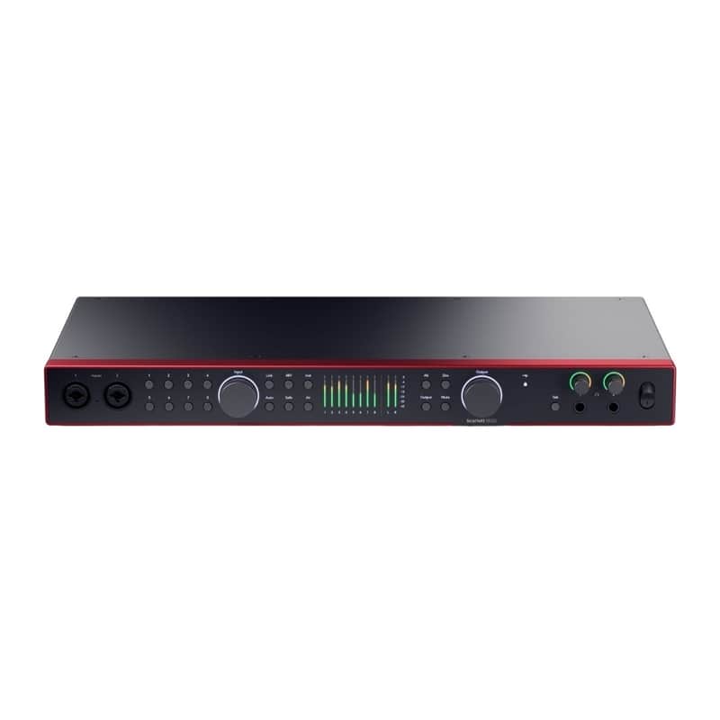 Focusrite Scarlett 18i20-4G 4th Generation USB Audio Interface with 18 Inputs, 20 Outputs, and Eight 4th Generation Scarlett Mic Preamps image 1