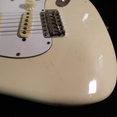 1986 Squier White Japan Stratocaster Electric Guitar image 17