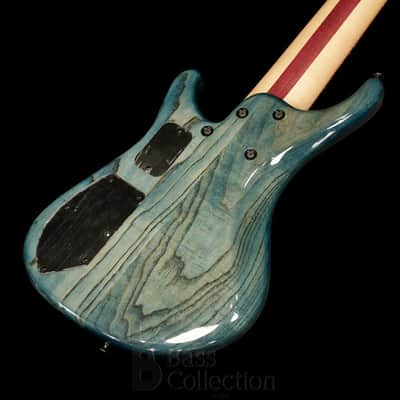 Roscoe LG Custom 6st/34 (Exhibition Grade Quilt Maple Top / Faded Blue Jean) image 8