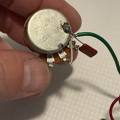 1990's Ibanez RG270 RG Series Guitar Factory Electronics Wiring, Volume Tone Pot Jack image 9