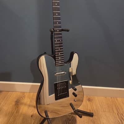 Harley Benton TE-20HH SBK Standard Series Infinity Mirror Electric Guitar image 2