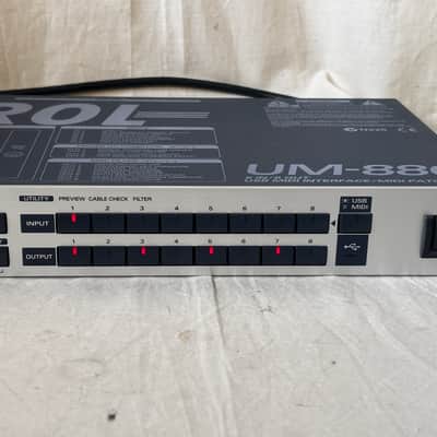 EDIROL UM-880 roland 8 IN/8 OUT USB MIDI Interface/MIDI Patcher image 4