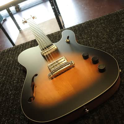 Gronlund #132. Set Neck Telecaster. Semi Hollow. TV Jones Supertron Pickups. Tonepros Bridge. image 21