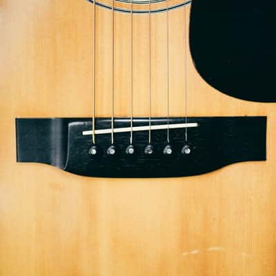 1981 K.Yairi YW-500P – Handcrafted in Japan | Solid Top | D-45 Style | Original Hard Case image 5