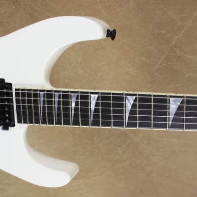 Jackson USA Custom Shop SL2H Speed Neck Soloist Snow White Reversed Headstock image 7