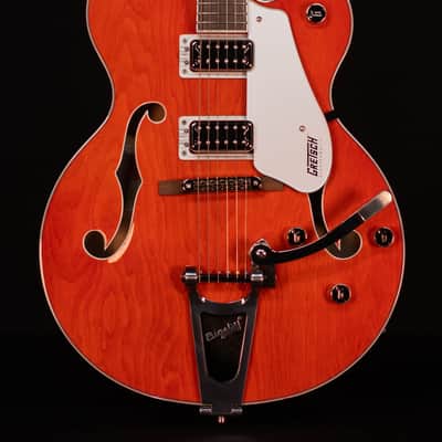 Gretsch G5420T Electromatic Hollow Body Single-Cut with Bigsby, Laurel FB, Orange Stain image 1