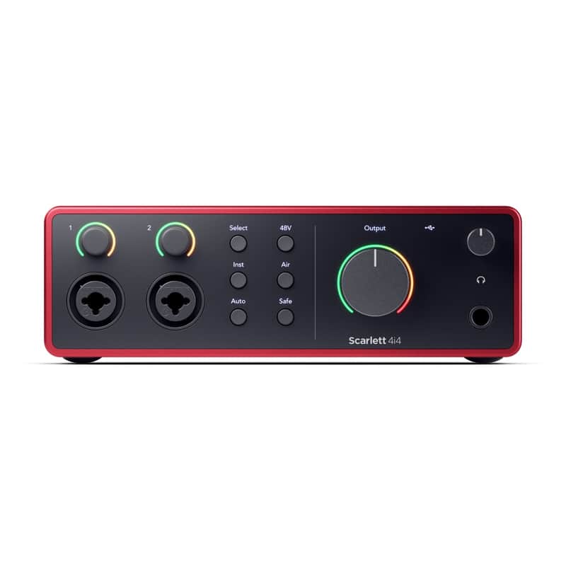 Scarlett 4i4 4th Gen Audio Interface image 1