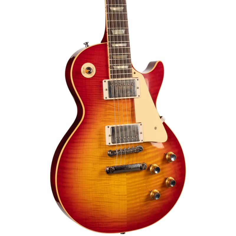 Gibson 2024 Custom Shop 1960 Les Paul Standard Reissue VOS Washed Cherry Sunburst 336 w/OHSC (336) USED