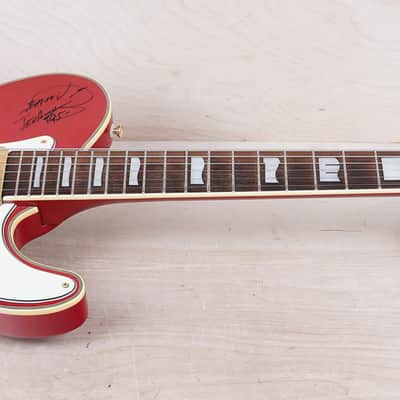Fender 30th Anniversary Custom Edition Terry-1 Takeshi Teruachi 1993 Red Signed Japan MIJ w/ OHSC, Plaque, Tags image 4