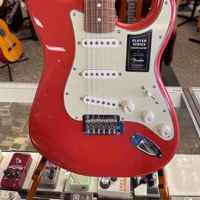 Fender  Player Stratocaster  2022 Fiesta Red limited Edition image 1