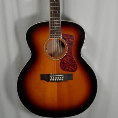 Guild F-2512E Deluxe Antique Burst 12-string Acoustic Electric Open Box (has small ding) Bild 4