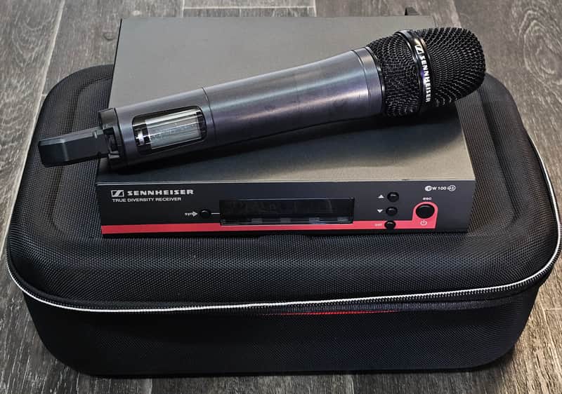 Sennheiser EW 100 G3-835-Wireless Handheld Microphone System (Band C, 734-776 MHz) 2010s - Black image 1