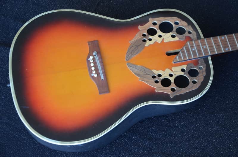 Ovation-Style Deep Bowl Guitar * needs some work/love*very cool project guitar for little money! * image 1