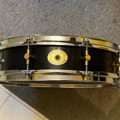 Noble & Cooley SS Classic Beech Piccolo Piano Black Gloss 14x3.75" 8 lug Solid Shell Snare Drum image 8