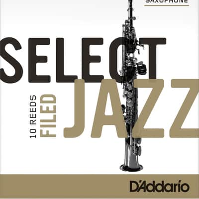 D'Addario Select jazz filed force 3 Medium - boîte de 10 anches pour saxophone soprano image 2