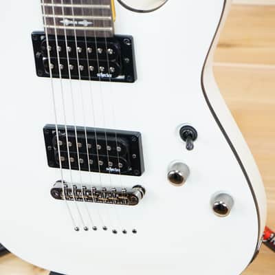 Schecter Omen-7 - Vintage White image 8