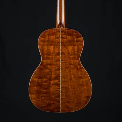 Bourgeois OMS DB Signature Figured Mahogany and Aged Tone Bearclaw Adirondack Spruce Sunburst Used (2022) image 3