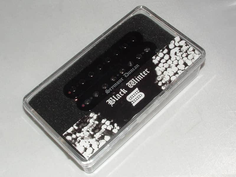 Seymour Duncan Black Winter 8 String Bridge pickup Black  New with Warranty image 1