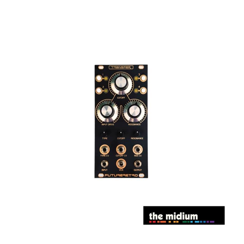 Future Retro TRANSFER Filter analog multi-mode filter and overdrive module (12 hp) image 1