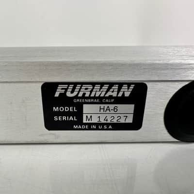 Furman HA-6A Headphone Monitor Amplifier image 7