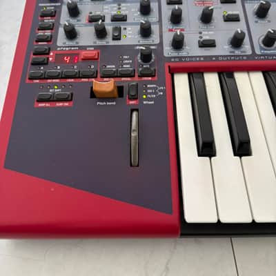 Nord Lead 2X 49-Key 20-Voice Polyphonic Synthesizer 2003 - 2013 - Red image 2