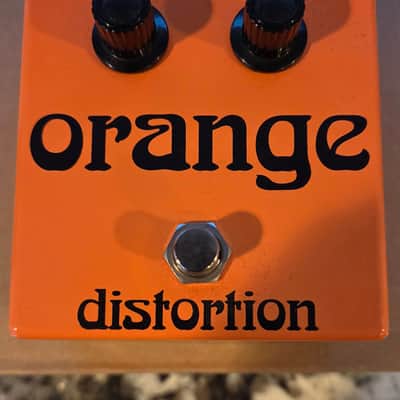 Orange Distortion Pedal (Orange Amp brand) | Reverb