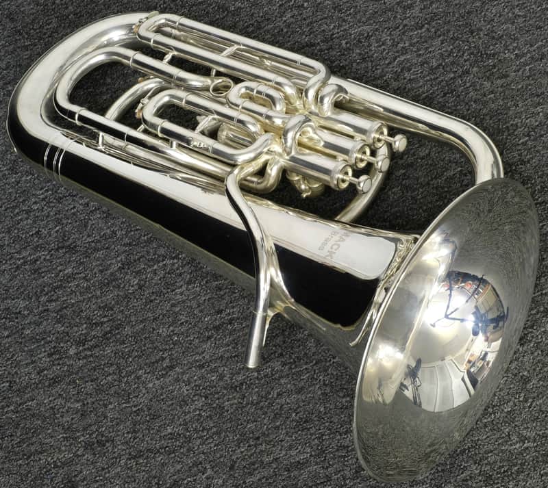 Mack Brass EU1150S 4-Valve Compensating Silver Euphonium image 1